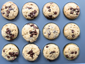 Gluten-Free Chocolate Chip Banana Muffin image for home page image gallery