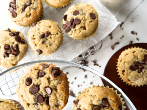 How to Make Gluten-Free Chocolate Chip Banana Muffin Image