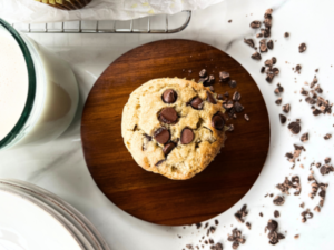 Simple Gluten-Free Chocolate Chip Banana Muffin Recipe Image