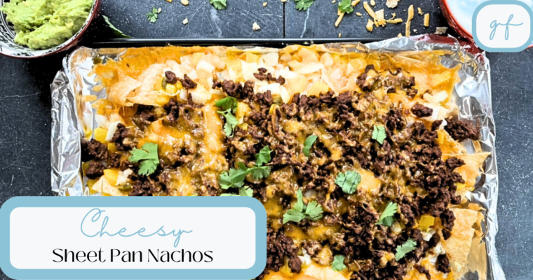 Cheesy Sheet Pan Nachos