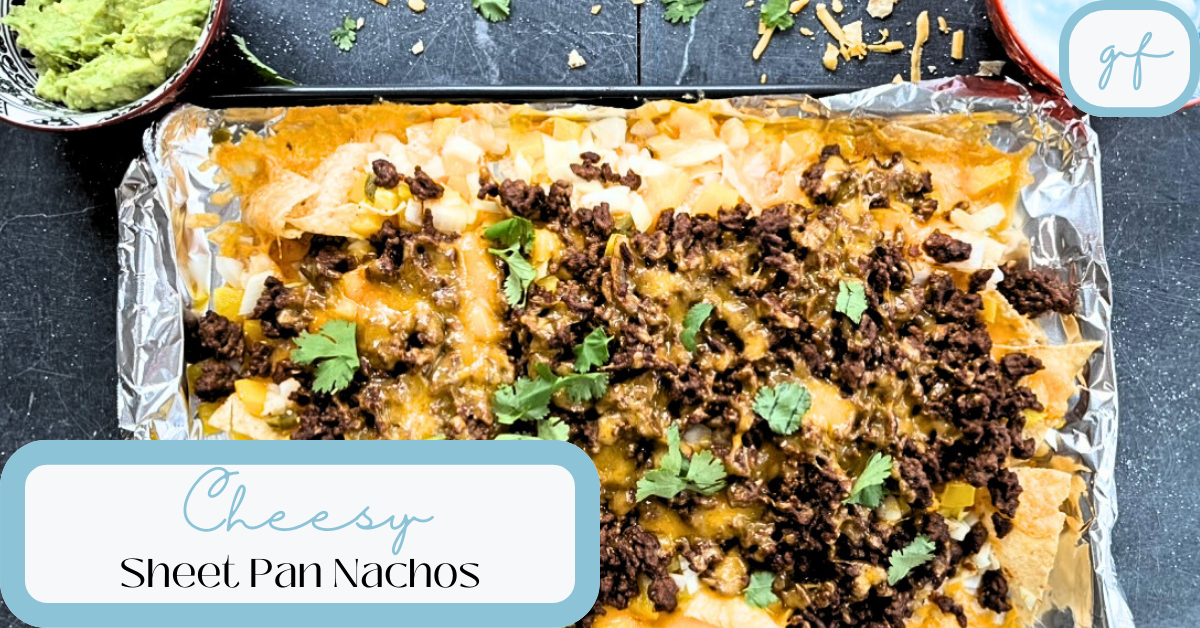 Cheesy Sheet Pan Nachos