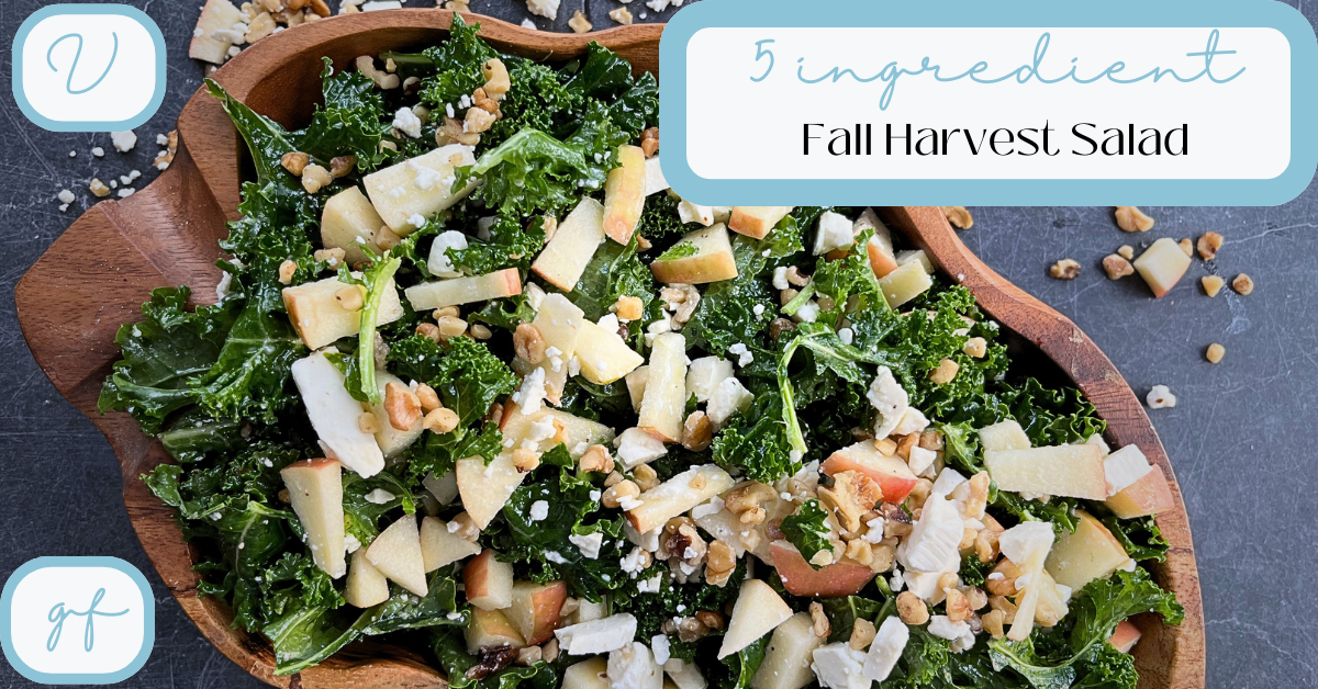 5 Ingredient Fall Harvest Salad: Quick & Easy