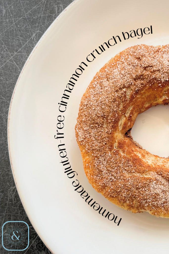 How to make a homemade gluten-free cinnamon bagel image