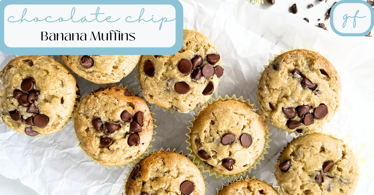 The Best Gluten-Free Chocolate Chip Banana Muffins