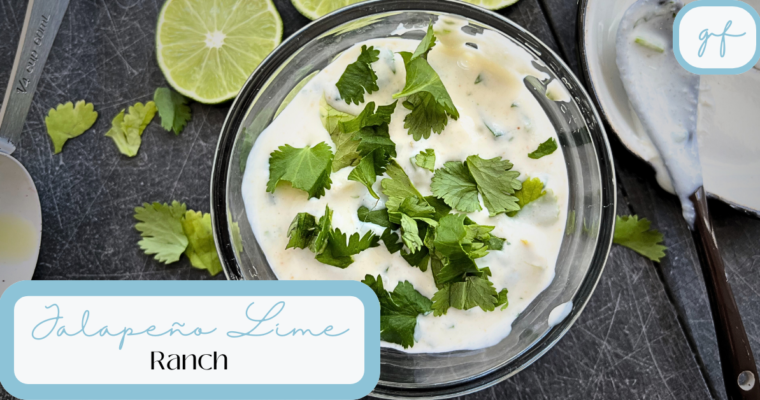 Easy Jalapeño Lime Ranch Recipe