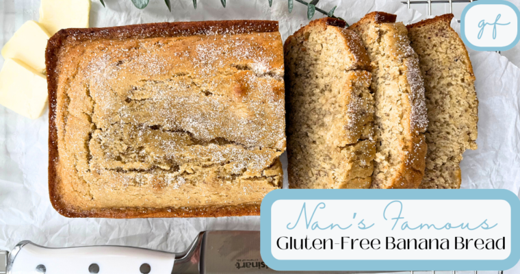 Nan’s Famous Gluten-Free Banana Bread