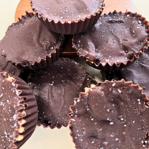 Healthy Chocolate Peanut Butter Cups WP Recipe Maker Image