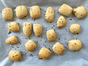 The best gluten-free pretzel bites finished product