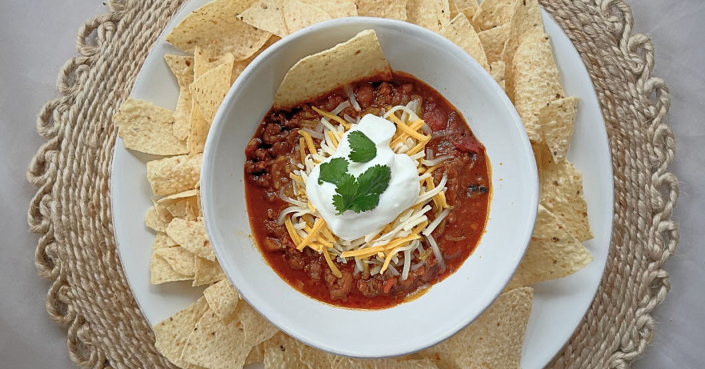 How to make the best gluten-free spicy chili - crockpot, brown sugar beef chili