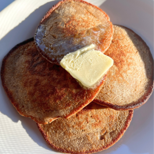 Blender Protein Pancakes WPRM Image