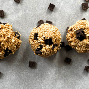 Chocolate Peanut Butter Energy Balls WP Recipe Maker Image