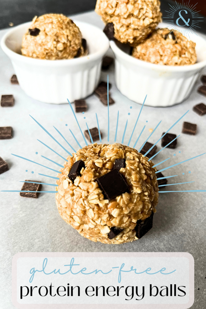 Gluten Free Chocolate Peanut Butter Protein Balls Image