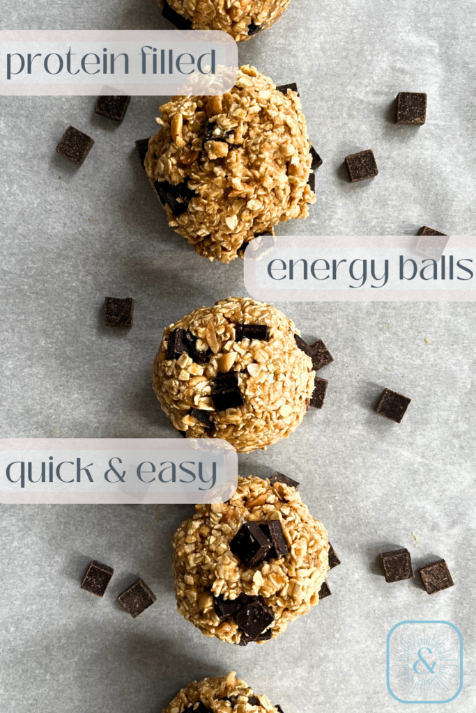 Chocolate Peanut Butter Energy Balls Image