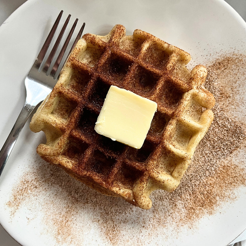 Homemade Cinnamon Waffle Image