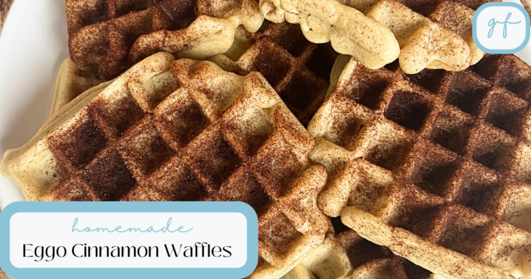 The Best Homemade Cinnamon Waffles (Eggo Copycat)