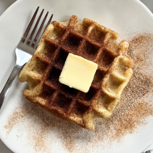 Homemade Eggo Waffles WPRM Image