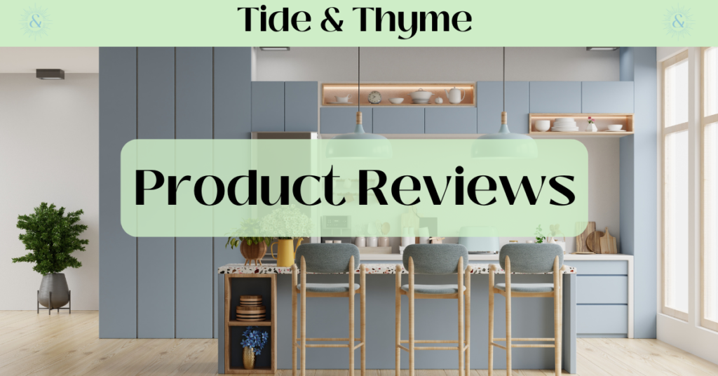 Tide & Thyme Product Reviews Homepage Navigational Image